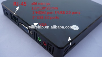 win7 mini pc X86 mini pc barebone mini pc ultra mini pc mini pc rs232