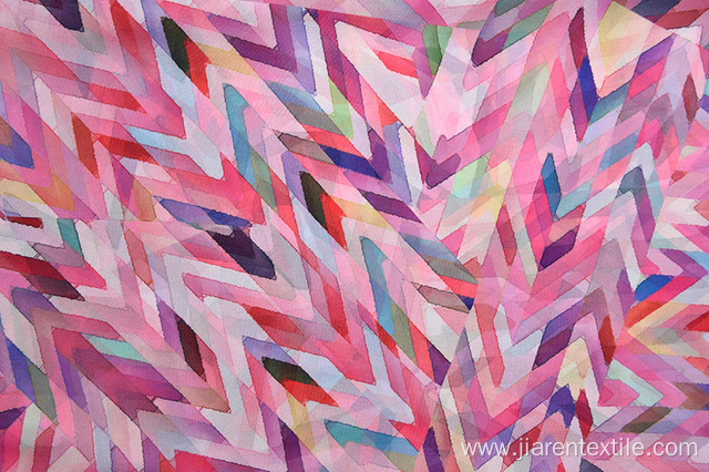 Wholesale Viscose Fabric Diagonal Printed Fabrics