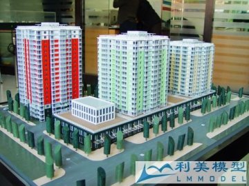 Residential Massing Design Architectural Model Supplies For Land Use Planning