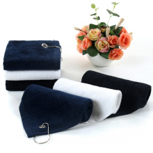 Custom Hook Golf Towel With Key Ring