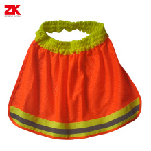 Mesh safety vest for dogs with elastic