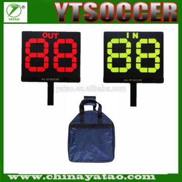 Portable Soccer Substitution Board