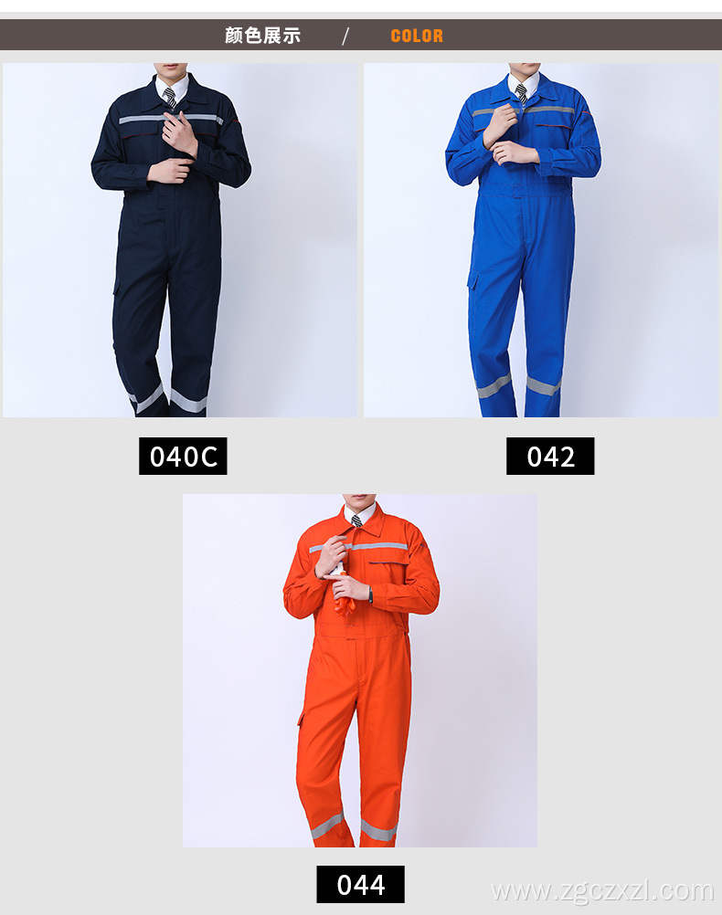 Auto mechanic one-piece wear-resistant work clothes