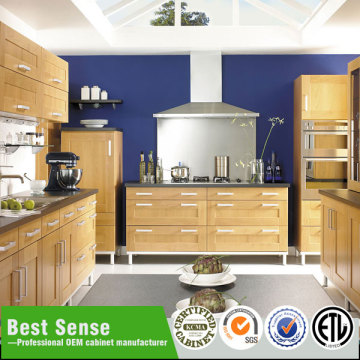 Solid wood kitchen cabinet custom-made imitate kitchen cabine