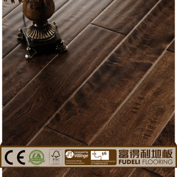 Most popular 3-strip maple engineered flooring