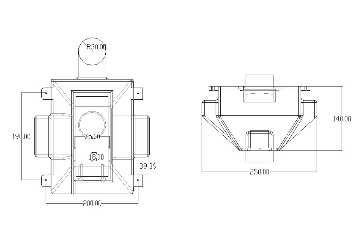 5L tank measurement