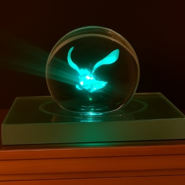 Enclosed Green Laser Subsurface Engraving Machine φ75mm