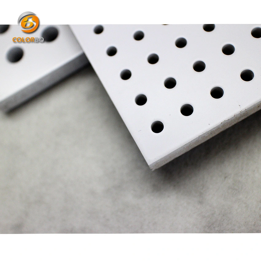 MDF Board Acoustic Material Perforation Wooden Timber Acoustic Wall Panels