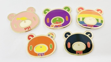 Wholesale custom hard enamel pin badge