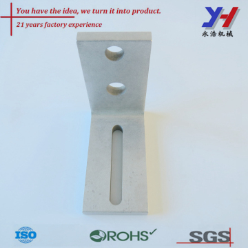 Heavy duty sand blasting Reinforcing Aluminum extrusion bracket