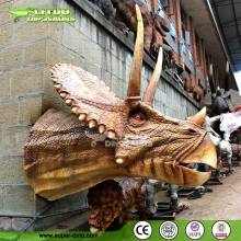Theme Park Decoration Dinosaur Head Statue