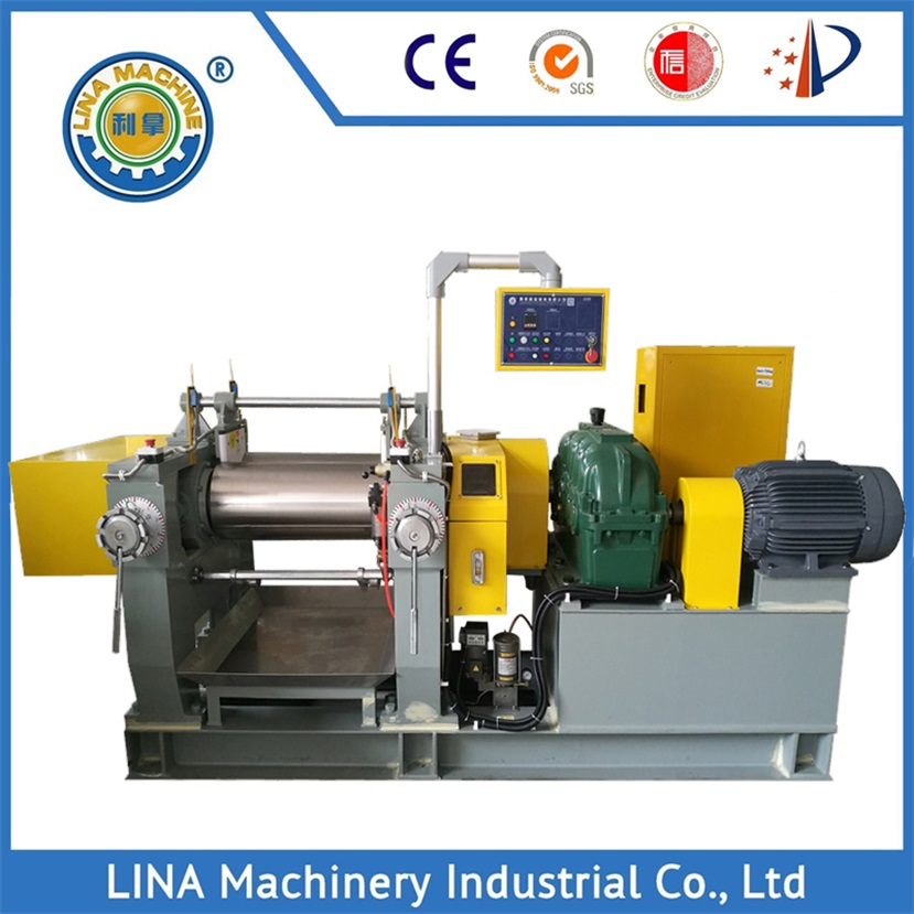 LN-K-400 Two Roll Mill مع التصفيح Devcie