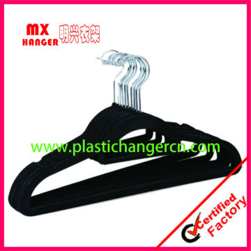 flat velvet hangers & racks,velvet shirt hanger,black velvet hangers