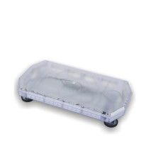 Blue warning light bar ,mini emergency light bar, strobe led lights for police vehicle