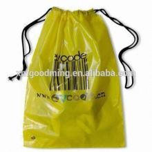 HDPE Strong plastic printed plastic bag/Heavy Duty drawstring bag