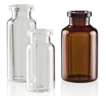 Empty Crimp Tube Steroid Pharmaceutical Vials - 2ml, 5ml, 10ml - Clear and Amber Medical Sterile Injection Vials