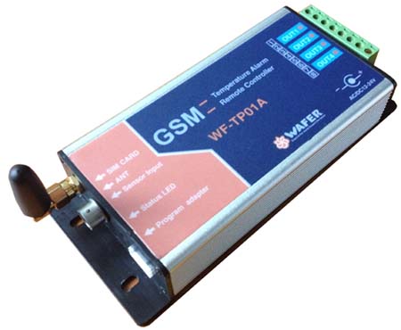 GSM Temperature Recorder and Alarm Device