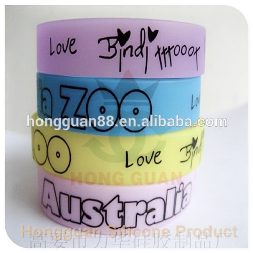 New arrival creative design cool silicone wristband with OEM service