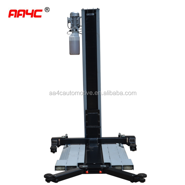 hydraulic mobile single post car lift Electrical released AASP-YY2.5E