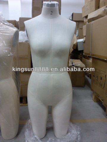 SIZE 2 collapsible hip lady's dress Form in stock