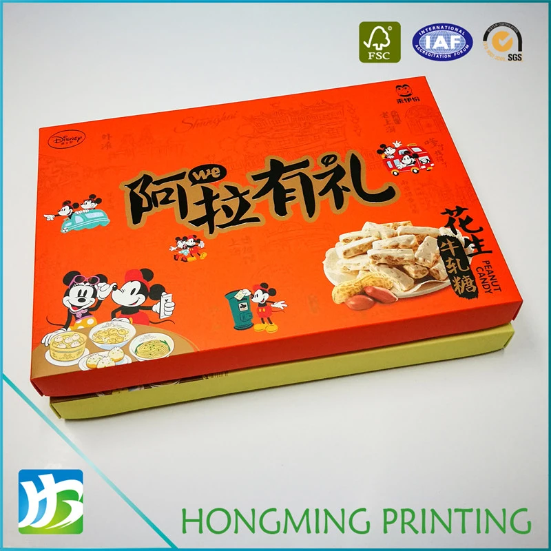 Luxury 2 Peice Food Paper Box Plastic Insert