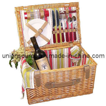 Willow Picnic Basket/Picnic Case