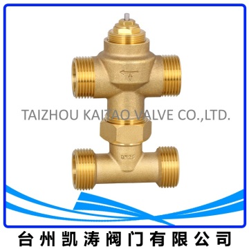 Fan coil valve with actuator 220v normally closed