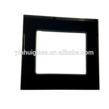 Decorative tempered switch glass panel