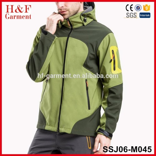 wholesale water-resistent windbreaker spandex softshell jacket men winter jackets