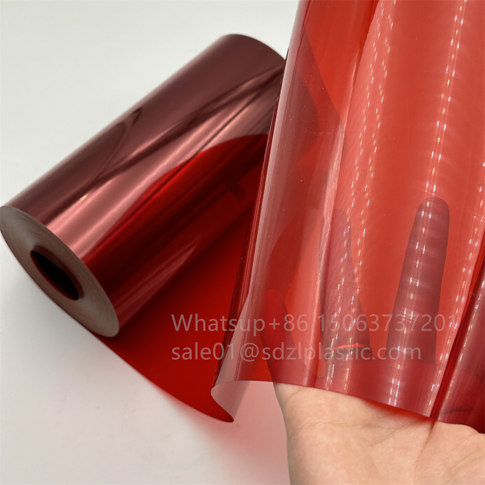 Red Pvc Blister Thermoforming Pharmaceutical Sheet 6 Jpg