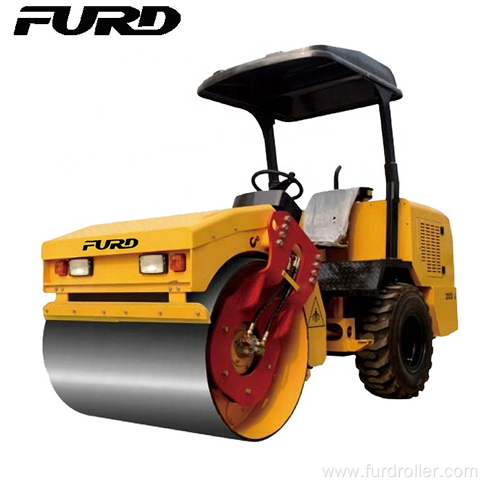 1200mm Single Drum Compactor Vibratory Roller With 3 Ton