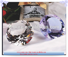 Machine Cut Glass Crystal Diamond,diamond crystal gift