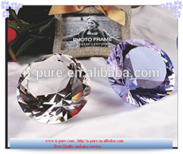 Machine Cut Glass Crystal Diamond,diamond crystal gift