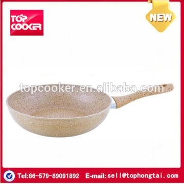 Environment marble coating fry pan