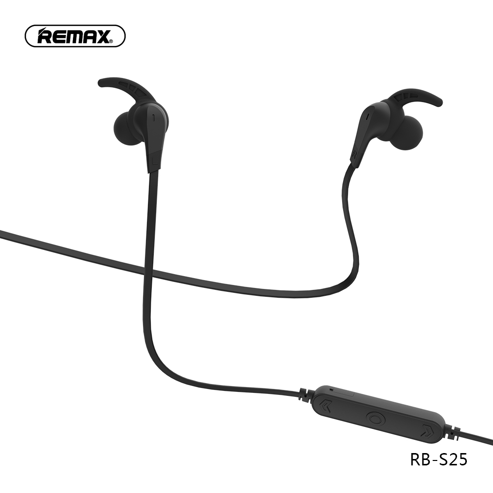 Remax Join Us RB-S25 Three key line control Competitive price noise Subwoofer cancelling wireless neckband earphones sport