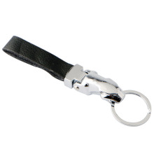 Individual Zinc Alloy Key Ring Leather Key Chain