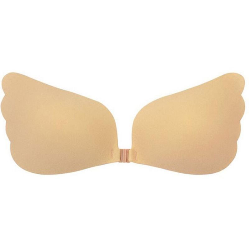 Hot Underwear Women Wing Shaped Invisible Push Up Strapless Backless Bra for Wedding