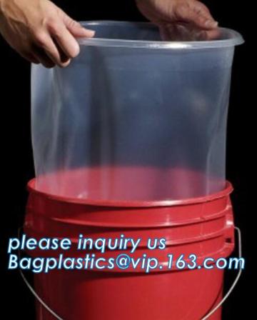 5 Gallon Pail Liner for Steel Buckets, disposable Bucket Liner, Disposable Pail Liner