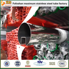 China ASTM 316 stainless steel slotted handrail tubes factory