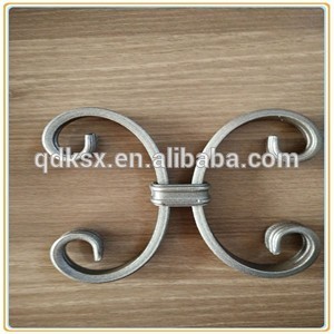 Wrought iron part Decorative Scrolls