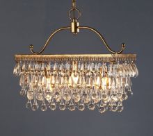 High quality octagon round beads czech crystal modern chandelier