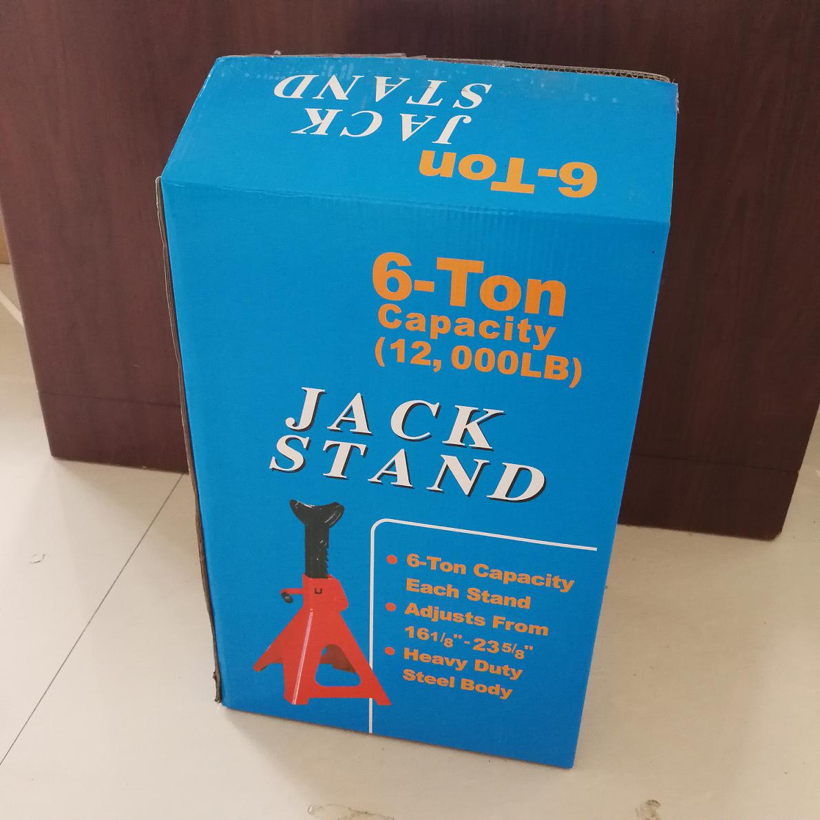 6T jack stand box