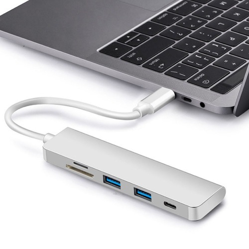 USB C HUB Mulitiport-adapter met PD