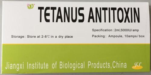 Tetanus Antitoxin Injection 5000IU for Human