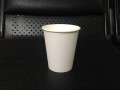 12 oz blanco caliente vaso desechable con tapa capuchino