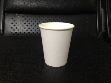 12oz Disposable White Hot Cup with Cappuccino Lids