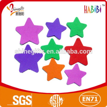 fancy Pentagram shapes eva sticker for kids