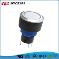 22mm dot-switch رأس كبير مستدير زر