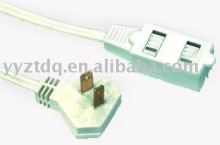 UL CUL 2PIN 90 degree Indoor UL extension cord