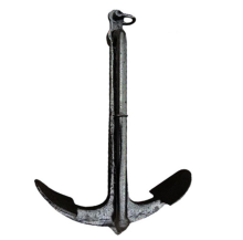 Factory Direct Sale: IACS Certified Marine Navy Anchors in Stock for Vessels and Ships